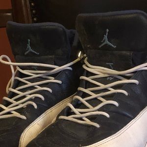 Slightly worn Blue & White Jordan 23’s